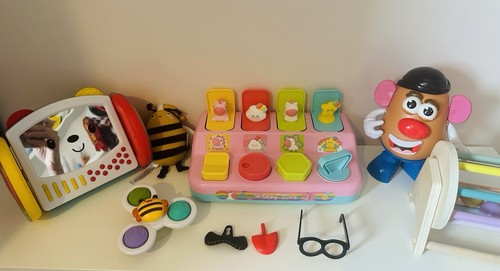 Potato head and toy - mr,